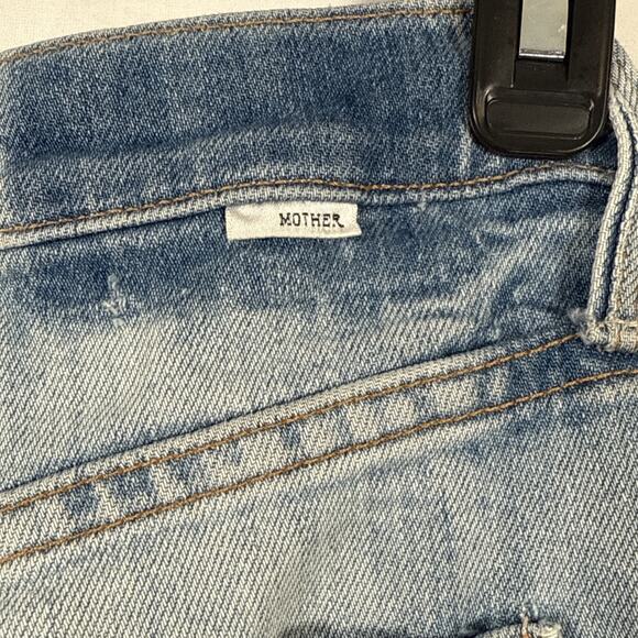 Mother Superior The Tomcat Jeans Size 25 Distressed Button Fly In The Confession - Picture 12 of 12